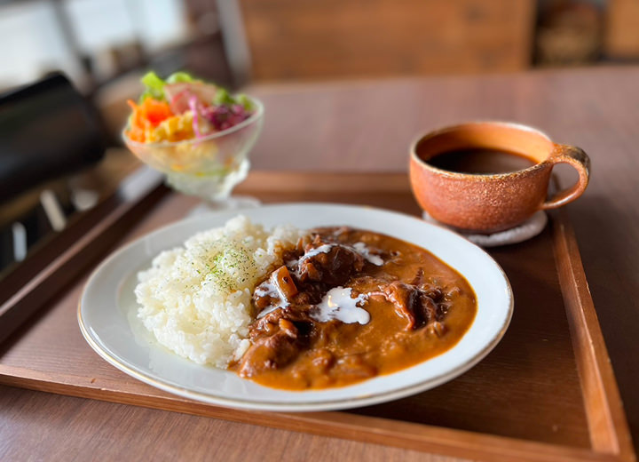 伊賀牛と伊賀米のランチ付き