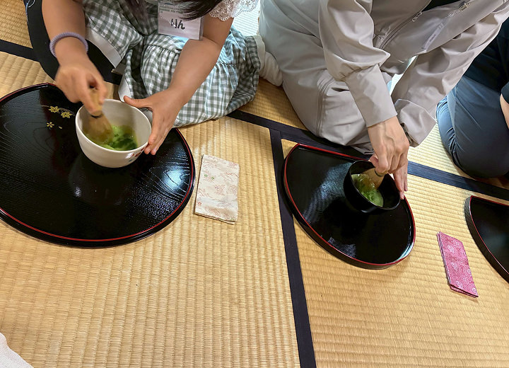 茶筅振り体験