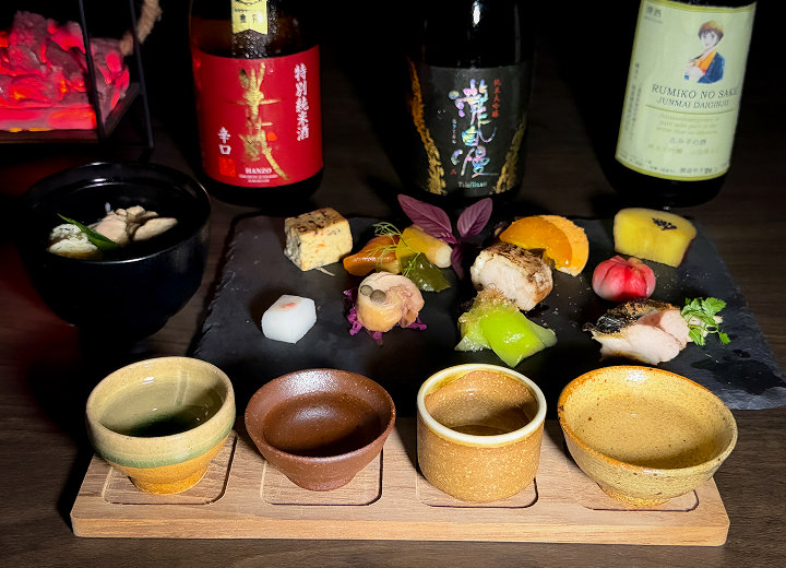 忍び厳選の伊賀酒4種を飲み比べ