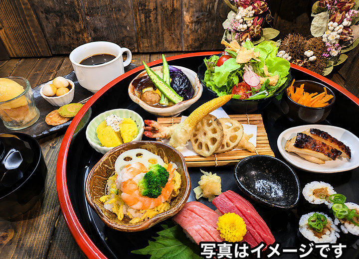 女将さんの食べたい！を詰め込んだすし桶ランチ