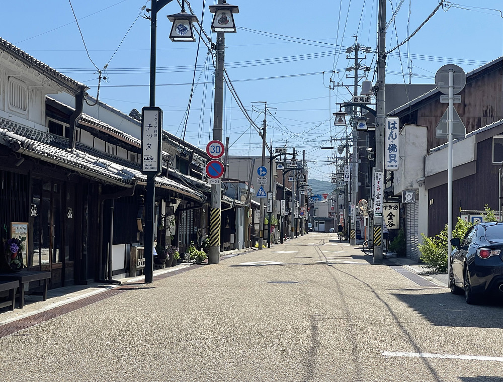 城下町の風景
